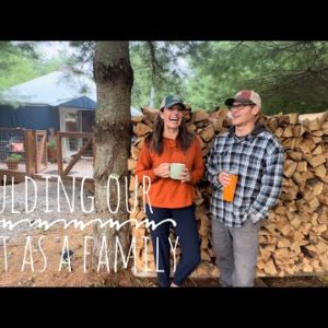 Family BUILDING a YURT: Celebrating a year of calling it our home
