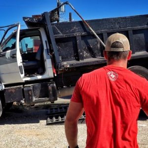 Renovating an Abandoned Dump Truck