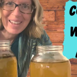 How to Make Chicken Stock/ Bone Broth From Scratch